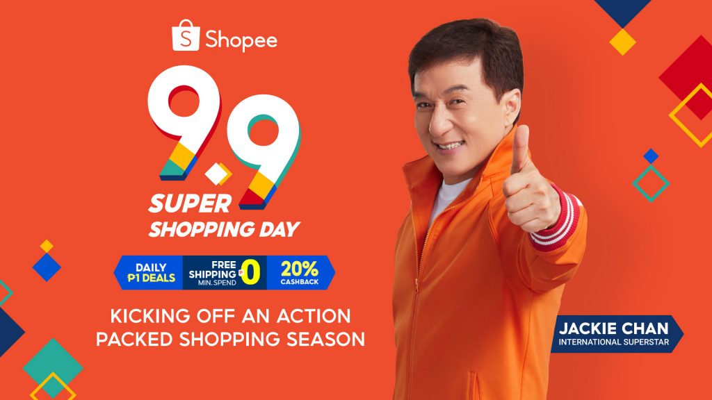 Jackie Chan Joins Shopee in Time for 9.9 Super Shopping Day