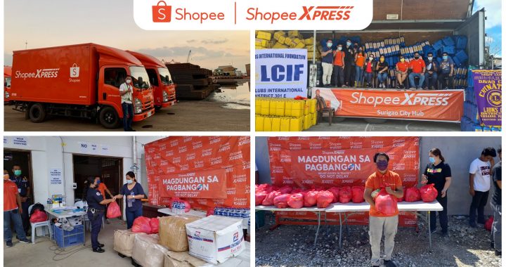 Typhoon Odette Victims Receive Aid from Shopee, Brand Partners