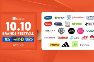 Shopee Launches 10.10 Brands Festival