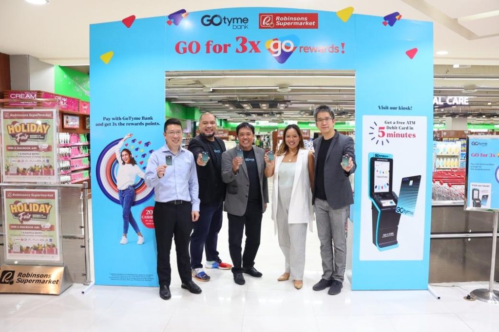 GoTyme Bank Partners with Robinsons Supermarket, and Go Rewards
