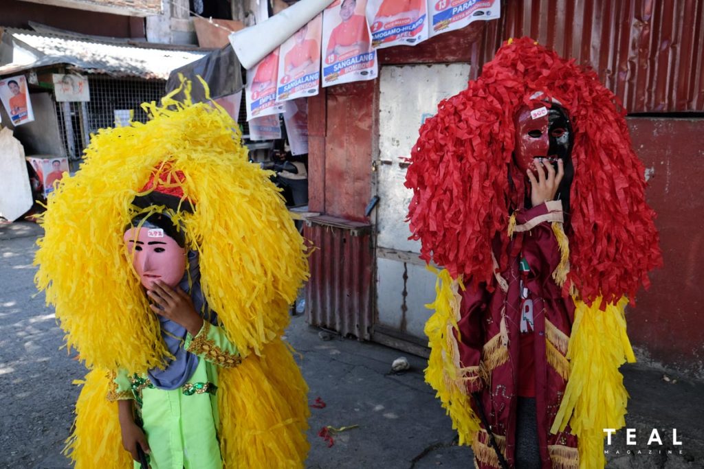 Young boys and girls sign-up to be a Centurion for the yearly Buhay na Kubol