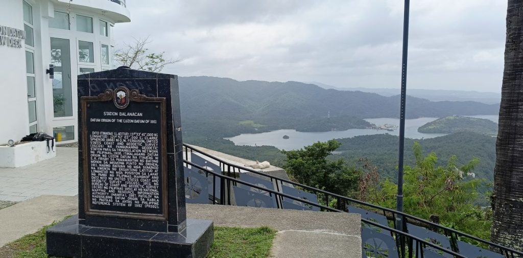 Luzon Datum of 1911 viewdeck in Mogpog