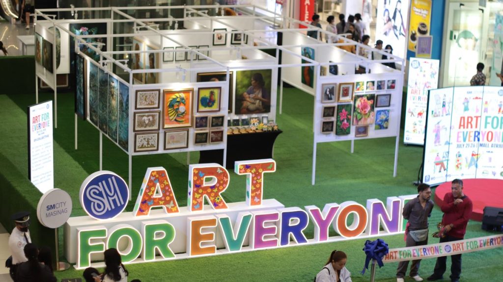Art for Everyone Exhibit Showcases Filipino Creativity at SM City Masinag