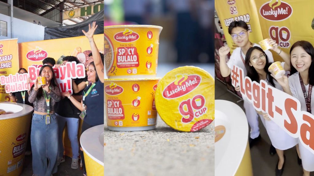 Lucky Me! Go Cup Brings ‘Legit Sarap’ Campus Vibes to South Luzon