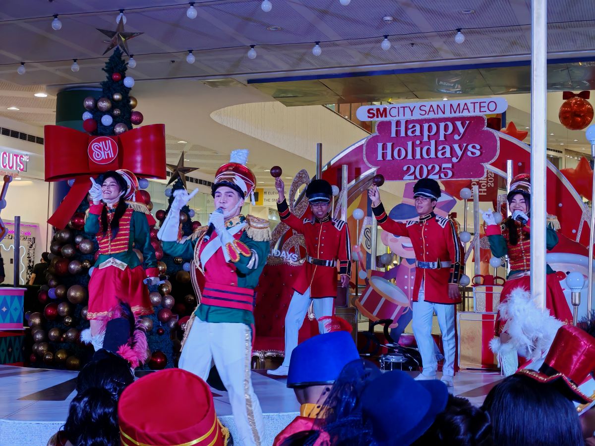 SM City San Mateo Drums Up the Holiday Spirit with ‘Rhythm of Christmas’ Celebration