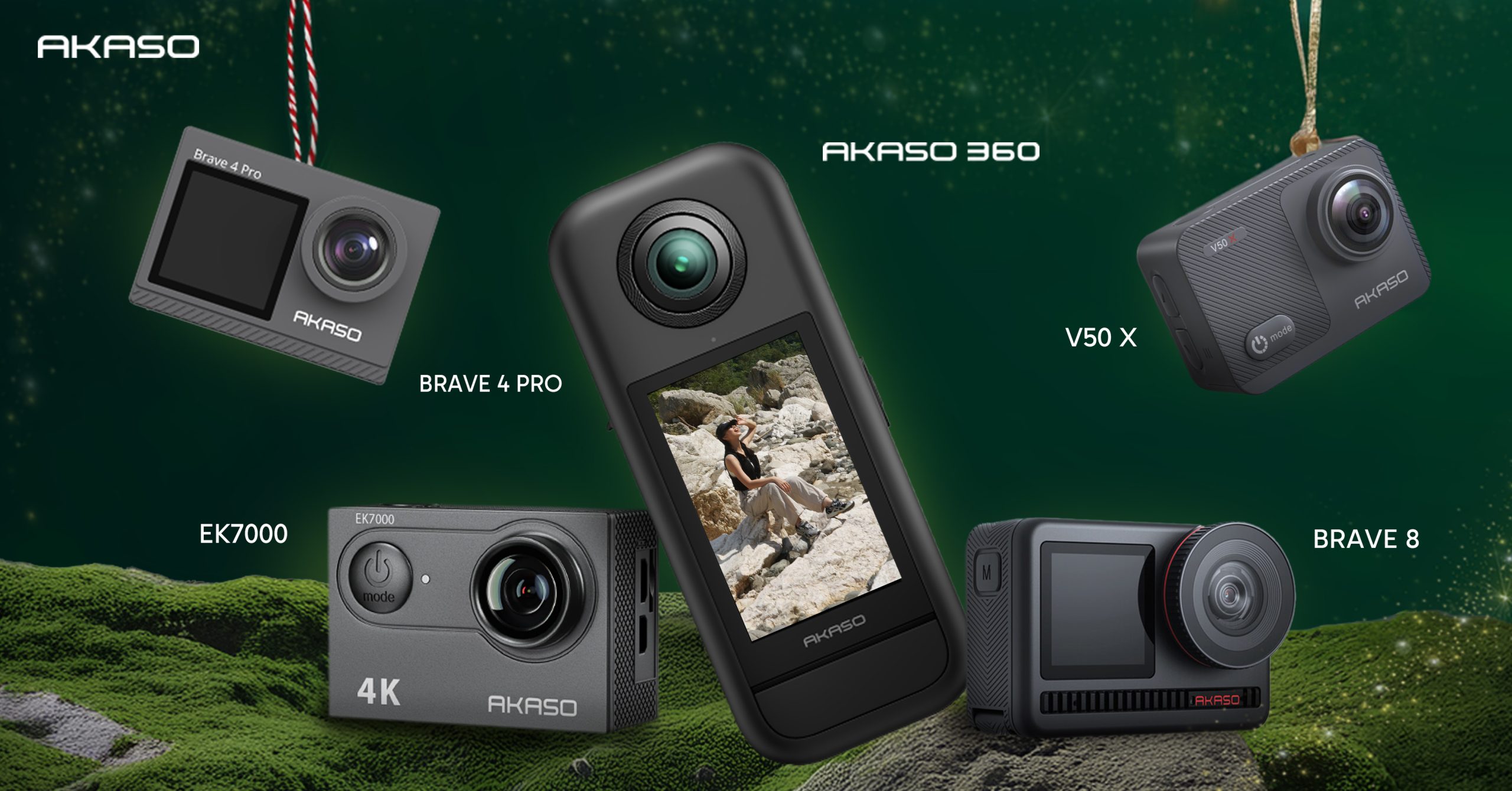Find the perfect camera for this holiday season with AKASO